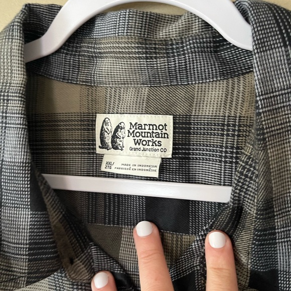 Marmot Mens Fairfax Flannel Shirt NWT - Picture 5 of 9